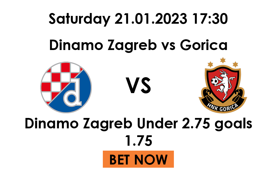 HNK Gorica vs Dinamo Zagreb Predictions, Betting Tips & Odds