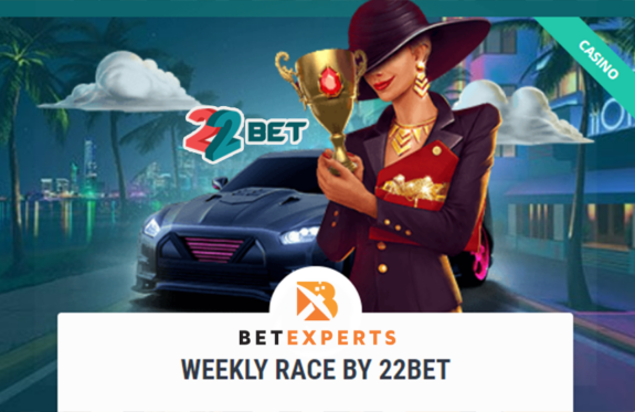 22bet Weekly Casino Race