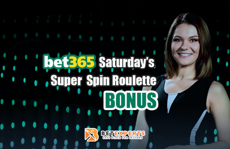 Bet365 Saturday’s Super Spin Roulette Bonus