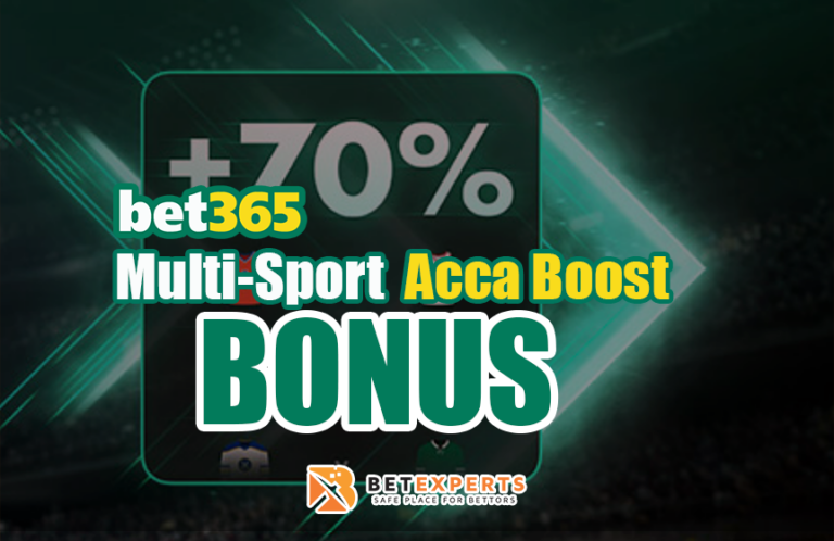 Bet365 Multi-Sport Acca Boost Bonus