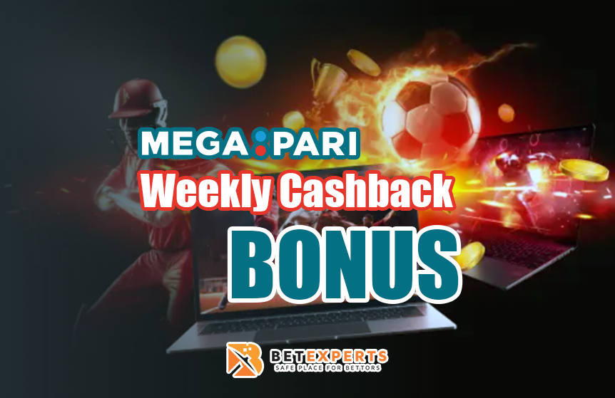 Megapari Weekly Cashback Bonus
